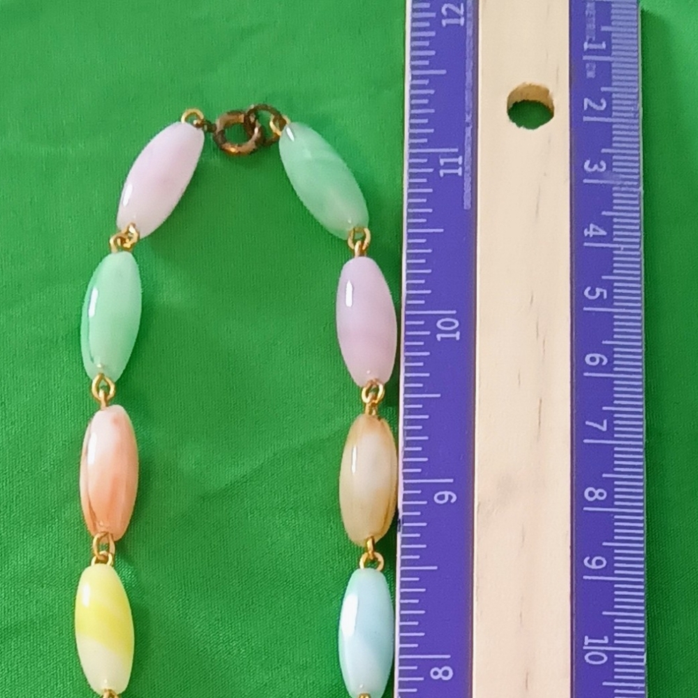 𝟲𝟬'𝘀 𝗙𝗿𝗲𝗻𝗰𝗵 𝗣𝗮𝘀𝘁𝗲𝗹 𝗟𝘂𝗰𝗶𝘁𝗲 𝗕𝗲𝗮𝗱𝗲𝗱 𝗡𝗲𝗰𝗸𝗹𝗮𝗰𝗲 - Picture 6 of 8